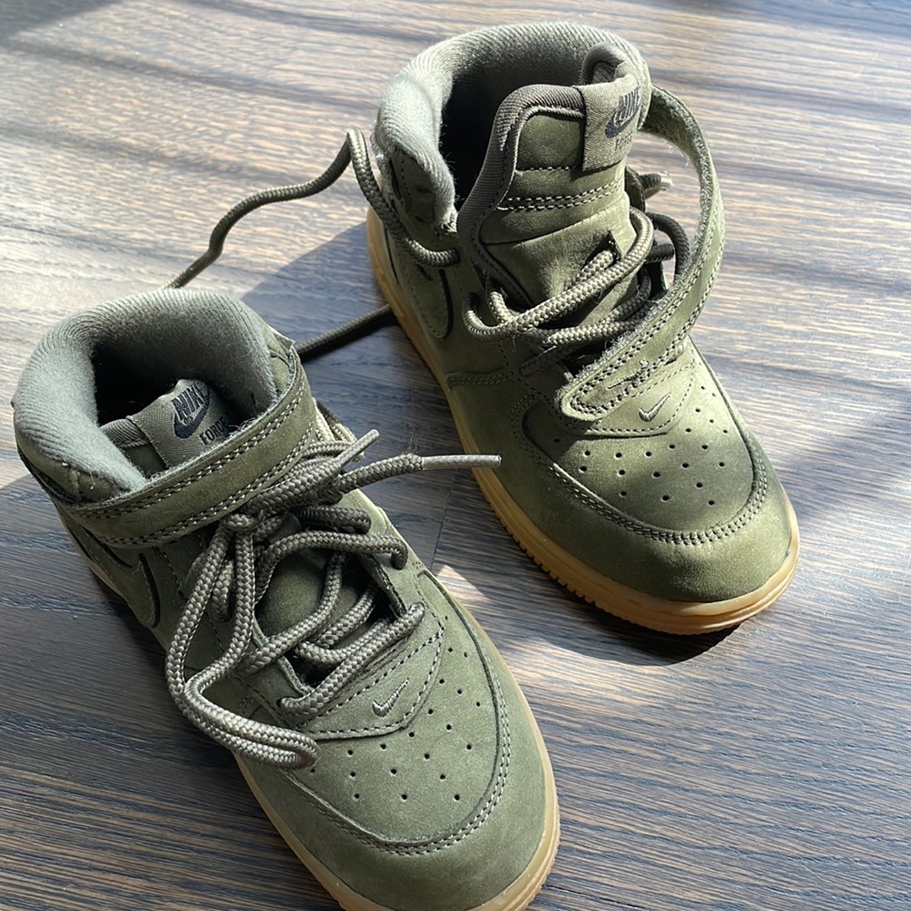Nike Air Force ones.